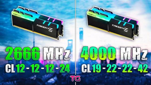 2666MHZ CL12 vs 4000MHZ CL19 - High RAM Speed or Low Latency ?