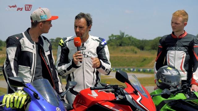A2-Supersportler auf der Rennstrecke - Honda CBR500R vs. Kawasaki Ninja 400 vs. Yamaha YZF-R3