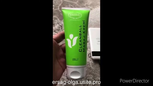 Обезболивающий массажный крем от турецкой компании ersag