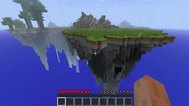 Minecraft - Floating Island Survival Map Presentation and Download