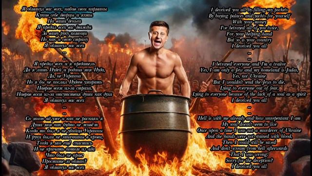 Я ОБМАНУЛ ВАС ВСЕХ крик Зеленского из ада I DECEIVED YOU ALL Zelensky's cry from hell 4 in 1