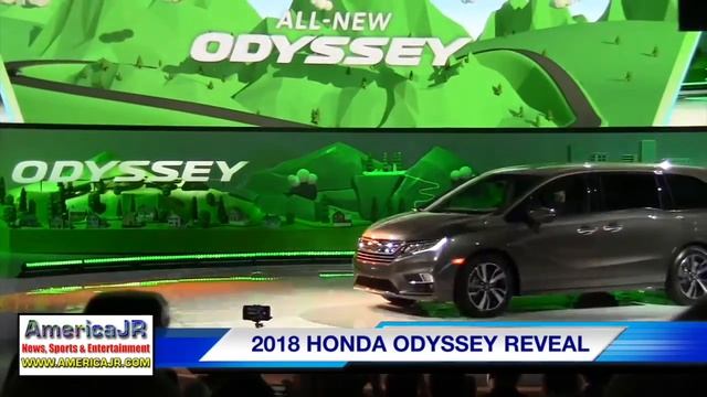 2018 Honda Odyssey minivan introduced at NAIAS in Detroit