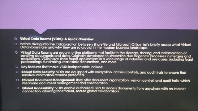 Unlocking Virtual Data Room Magic: Collaborate with ShareFile and Microsoft Office ? | TECH VIEW 05