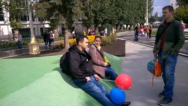 ВДНХ 2019 Детская площадка за павильоном Космос на ВДНХ