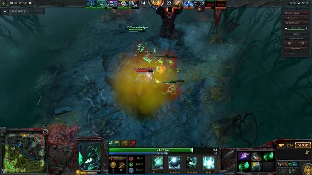 Dota 2: 3 vs 5 Victory!
