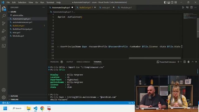 ? Automating Azure AD