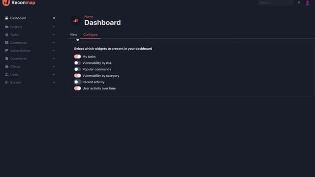 Chakra-UI and Reconmap proof of concept