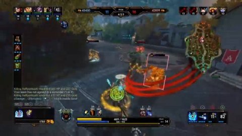 Smite Erlang Shen 1v3