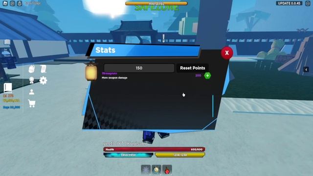 the best max level stats for kaizen