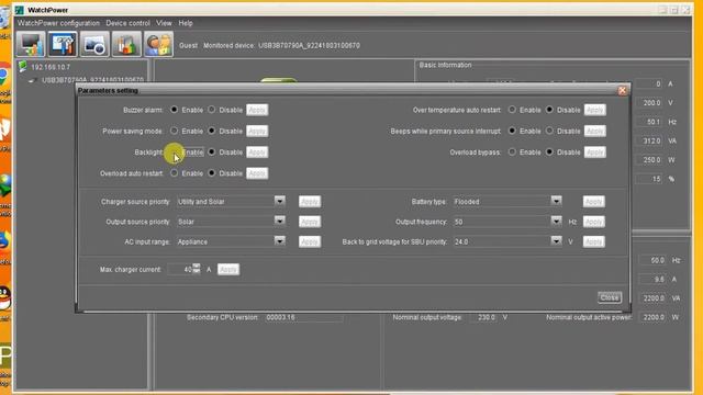 APT Inverex UPS Connect with Computer For Monitoring and Settings