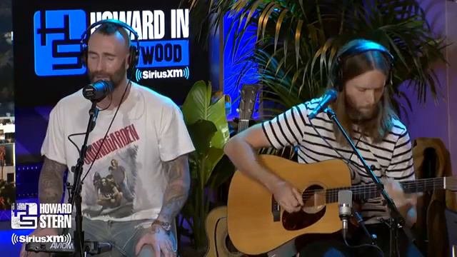 Maroon 5 Memories Live on the Howard Stern Show