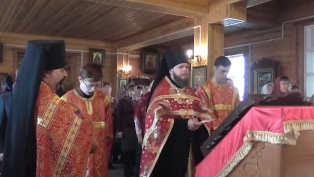 Молебен 21 мая 2017 года