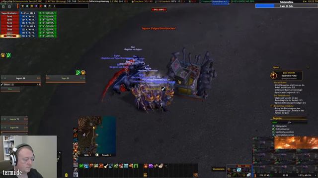 WoW Multiboxing 253 - 8 Jäger auf Schatzsuche
