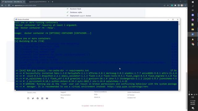 Generator Datta Able - Code a simple dashboard using AppSeed
