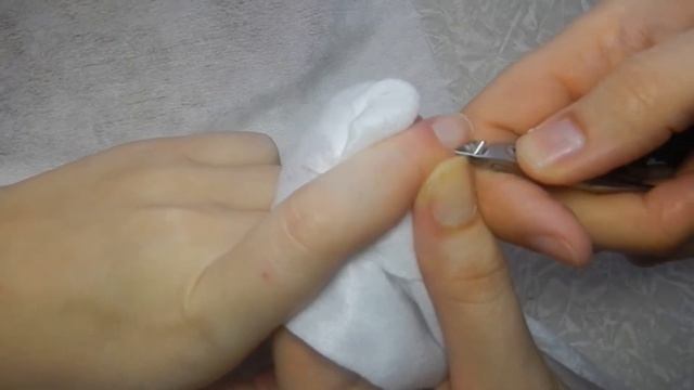 Подробно пошагово маникюр плюс гель лак.