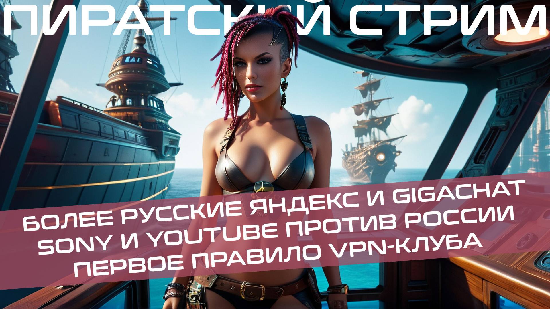 ПиратLive 08.02 — Обрусевшие Яндекс и GigaChat против Sony и YouTube