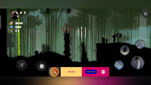shadow runner ninja level 8 gameplay [ANDROID]