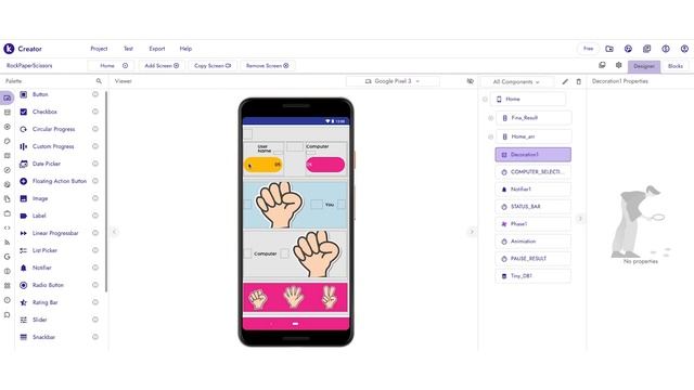 ✅ #9 Creating Rock, Paper Scissors Game | App Without Coding ? | Kodular, MIT, Niotron & AB???