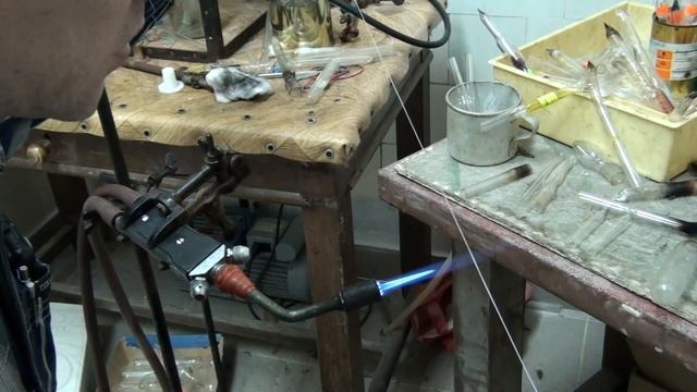 Работа по стеклу в химической лаборатории 0, капилляры