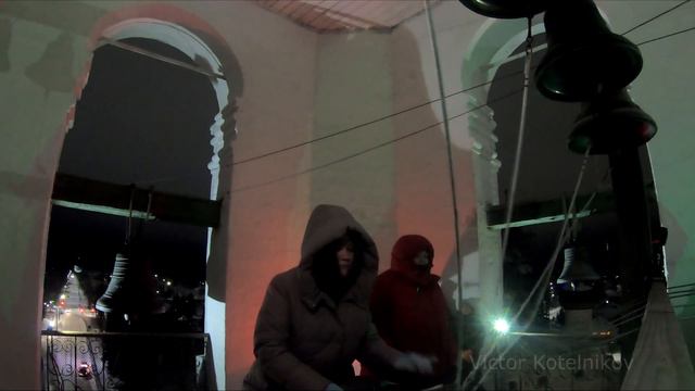 Крещенские звоны на XIX фестивале колокольного искусства "Хрустальные звоны" в Каргополе 18-19.01.2