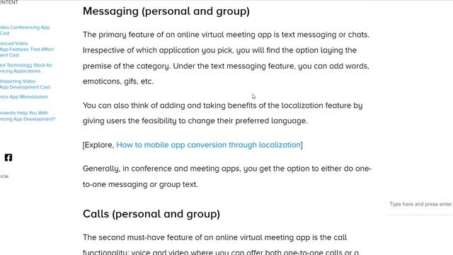Basic and Advanced Video Conferencing App Features That Affect The Development Cost
