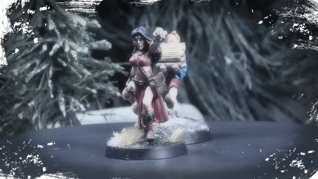 Frostgrave: maga y aprendiz (Reaper Miniatures)