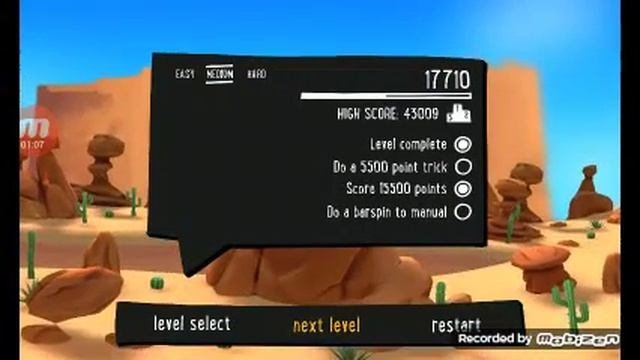 Летсплей на телефоне играю в Pumped BMX2