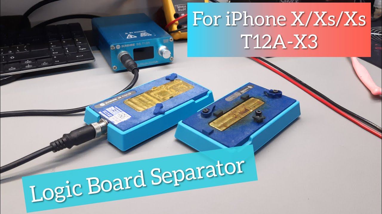 Logic Board Separator For iPhone X / Xs / Xs Max Sunshine SS-T12A /Разделитель  iPhone X T12A-X3