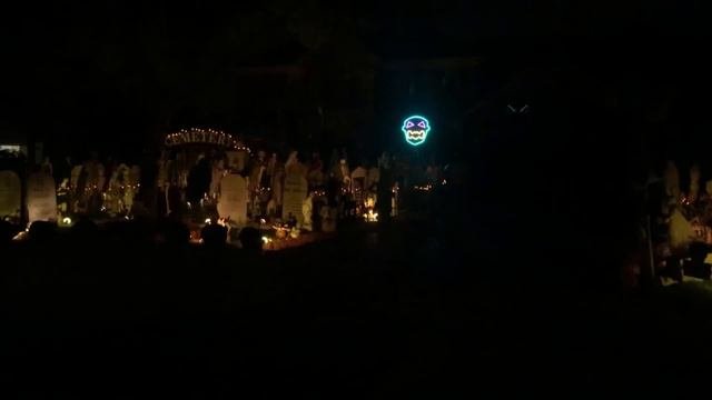Halloween Light Show 2014 Lady Gaga Pokerface. Thomas Halloween Naperville