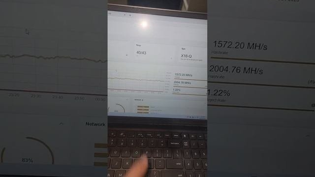 JINGLEMINING has the Jasminer  X16-Q  X16-P hashing efficiently