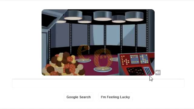 Google Doodle - Star Trek: The Original Series