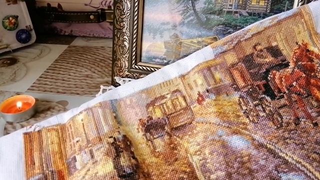 "Покровка" 40% ГОТОВО/неожиданные финиши/вышивка крестом
