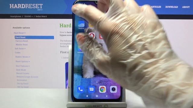 Where is XIAOMI Redmi Note 8 – Activate Location Mode