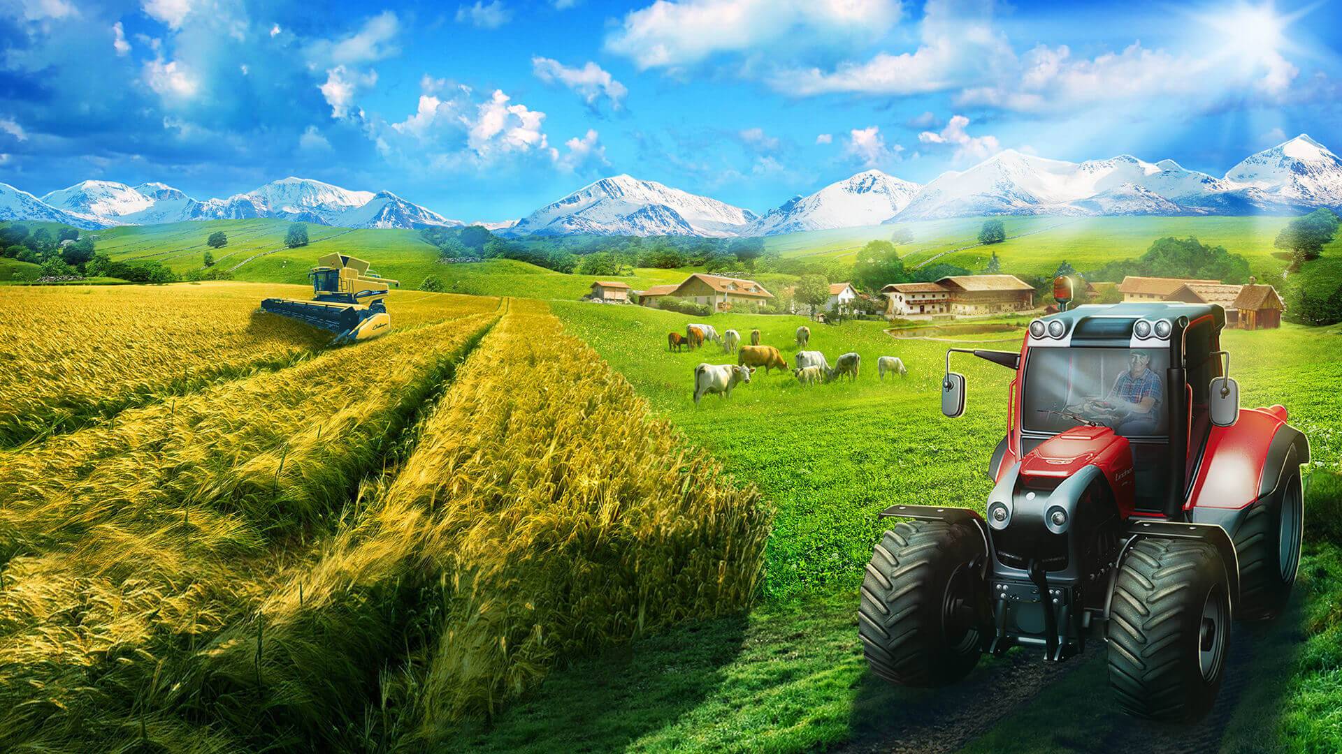 Farming Simulator 22 Новая Карта. Выживания с нуля