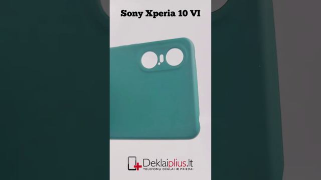 Sony Xperia 10 VI Liquid Air silicone tpu green case-чехол для телефона-etui na telefon