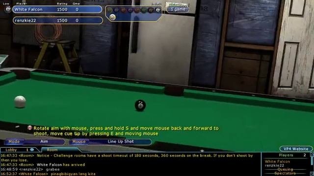 Virtual Pool 4 Player Gratis Gameplay