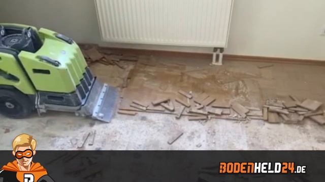 Produktvorstellung: Wolff BiTurbo Stripper mit Parkettmesser