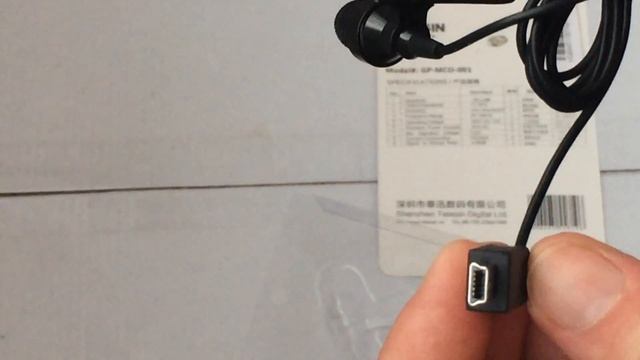 Mini USB Microphone for GitUp Git2 Action Camera from Gearbest