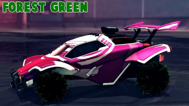 ALL Painted CREEPER Wheels On Rocket League
