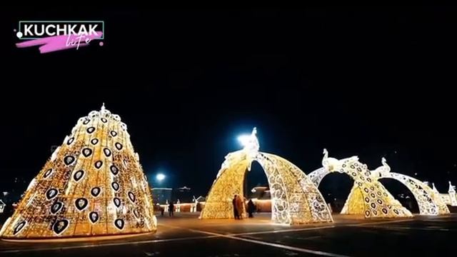 Подготовка к новому году 2023 в Душанбе Таджикистан #таджикистан #2023 #новыйгод #душанбе