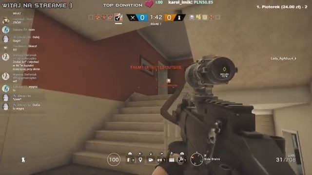 ? LIVE RAINBOW SIX SIEGE z Widzami PL PS4