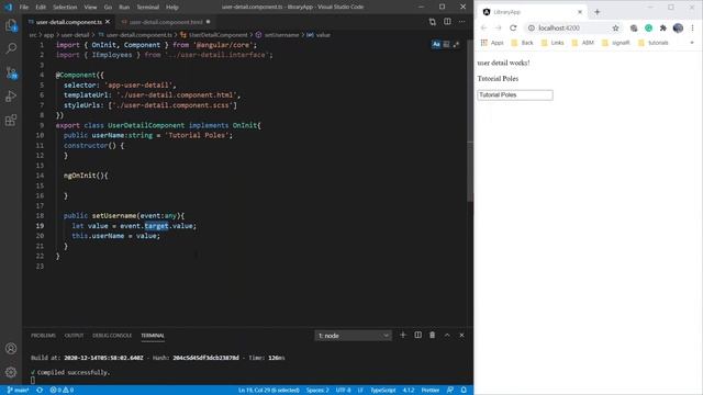 Angular Complete Series | Two way data binding | ngModel | Part 25 | Angular11+