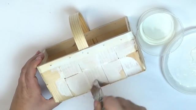 Klasyczne pisanki decoupage z koszyczkiem z łuby - DIY tutorial No.740