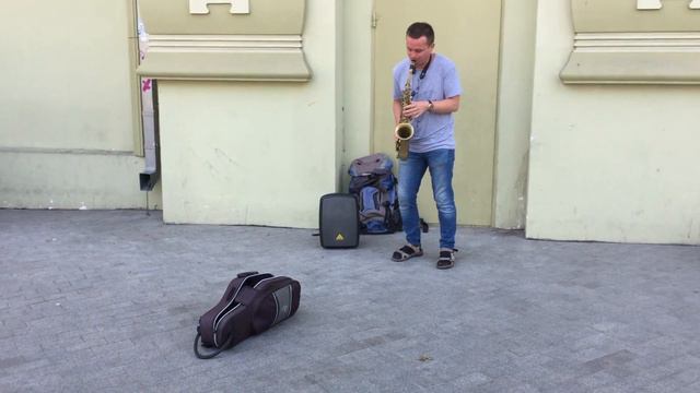 Best Saxophone cover Wake me up Avicii live music Odesa saxophone cover amazing music INCREDIBLE CO