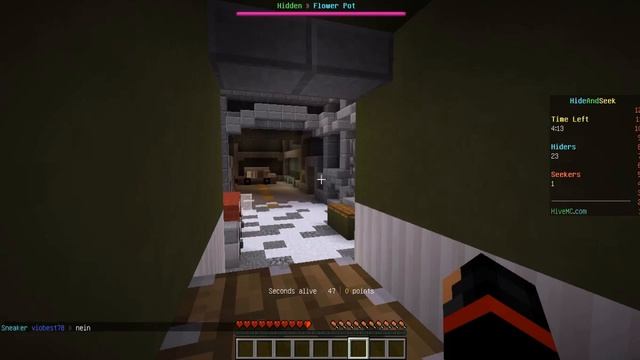 Боевой цветочный горшок [MINECRAFT Hide And Seek #2]