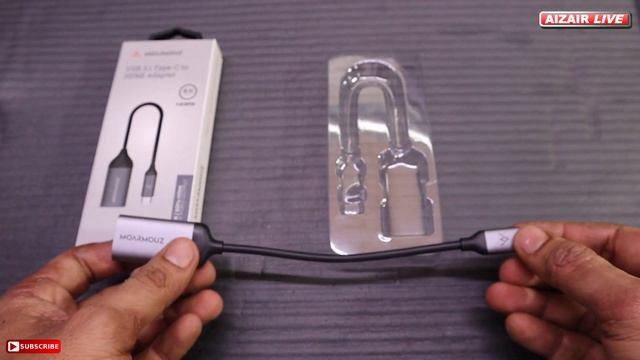 MoArmouz USB-C to HDMI Adapter (4K@60Hz) [Thunderbolt 3]