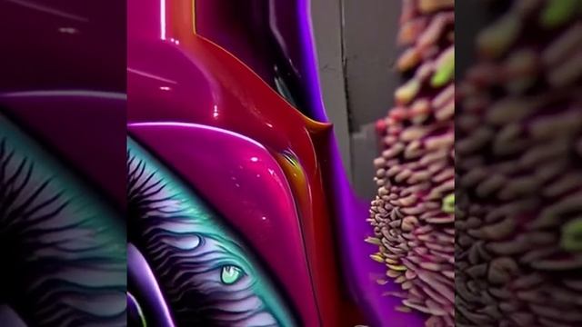 "Organic Disco Rose of Diffusion - [tippy animation] #ChristML