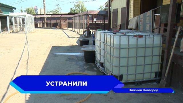 В нижегородском приюте восстановили водоснабжение
