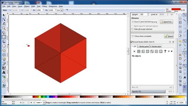 Open Box - Inkscape Tutorial