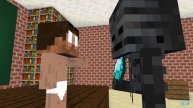 Monster School : BABY HEROBRINE CHALLENGE - Minecraft Animation